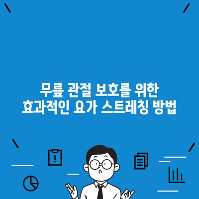 무릎 관절 보호를 위한 효과적인 요가 스트레칭 방법