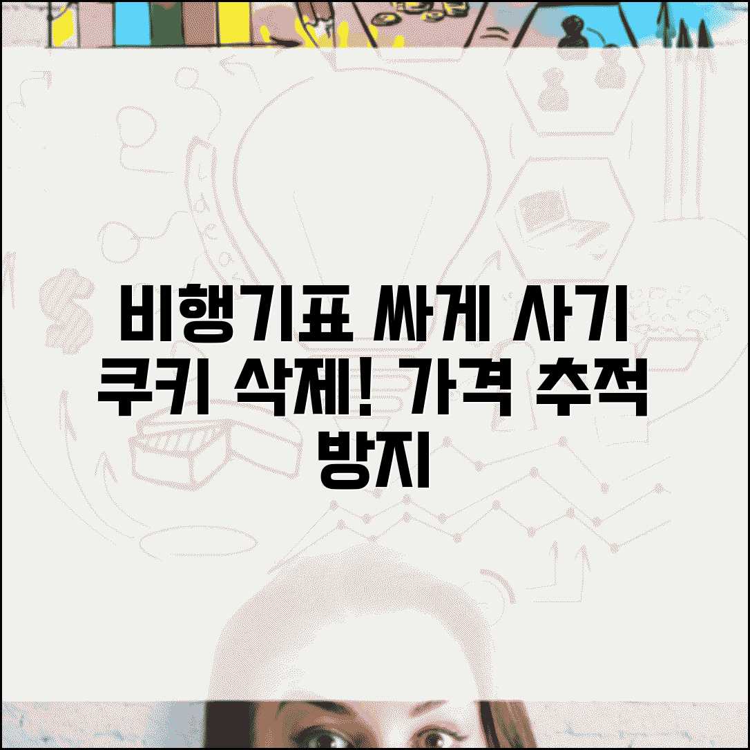 비행기표 싸게 사는법 쿠키 삭제 | 브라우저 추적 방지하고 동적 가격 책정 피하기