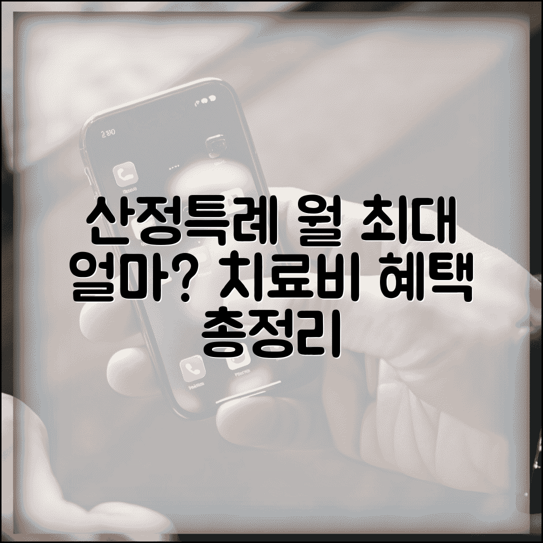 산정특례 치료비 상한액 | 월 최대 얼마까지? 부담금, 조건, 혜택 총정리