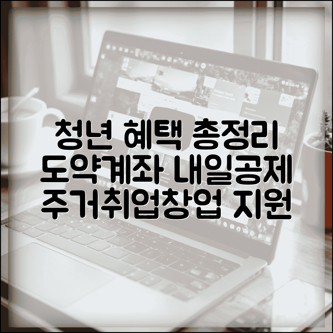 청년 혜택 및 지원정책 | 청년도약계좌, 내일채움공제, 주거, 취업 창업 지원 총정리