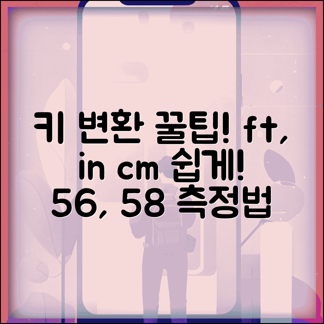 키 피트 인치 cm 변환 | 신장 5피트 6인치 5피트 8인치 센티미터 변환 방법 및 꿀팁